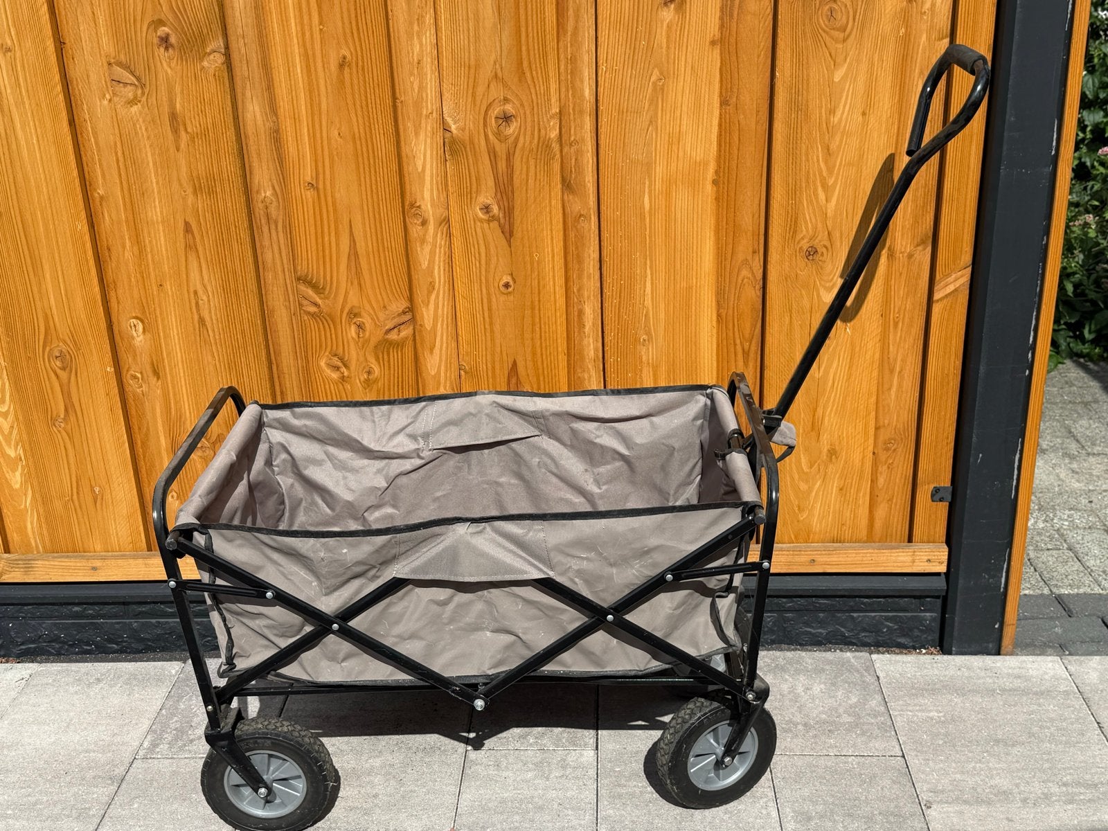 Opvouwbare bolderkar - Ideaal voor strand en camping, tuin, Ophalen, Opvouwbaar, Gebruikt