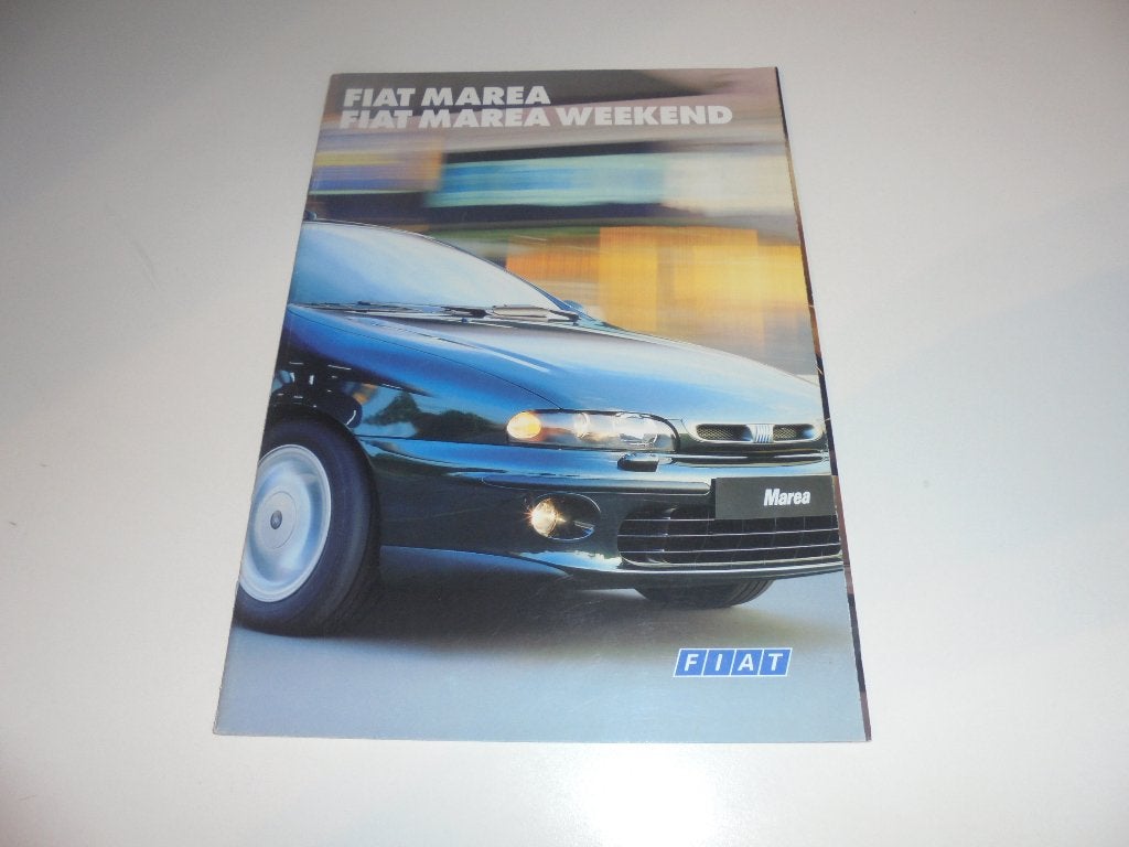 brochure Fiat Marea/Marea Weekend  1998, Ophalen of Verzenden, Zo goed als nieuw, Overige merken