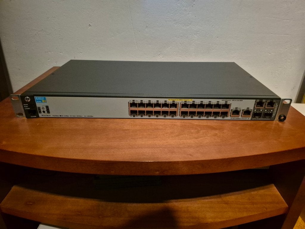 HP ProCurve 2520-24 PoE Switch (J9138A) | Managed 24-Poorts, Ophalen of Verzenden, Gebruikt