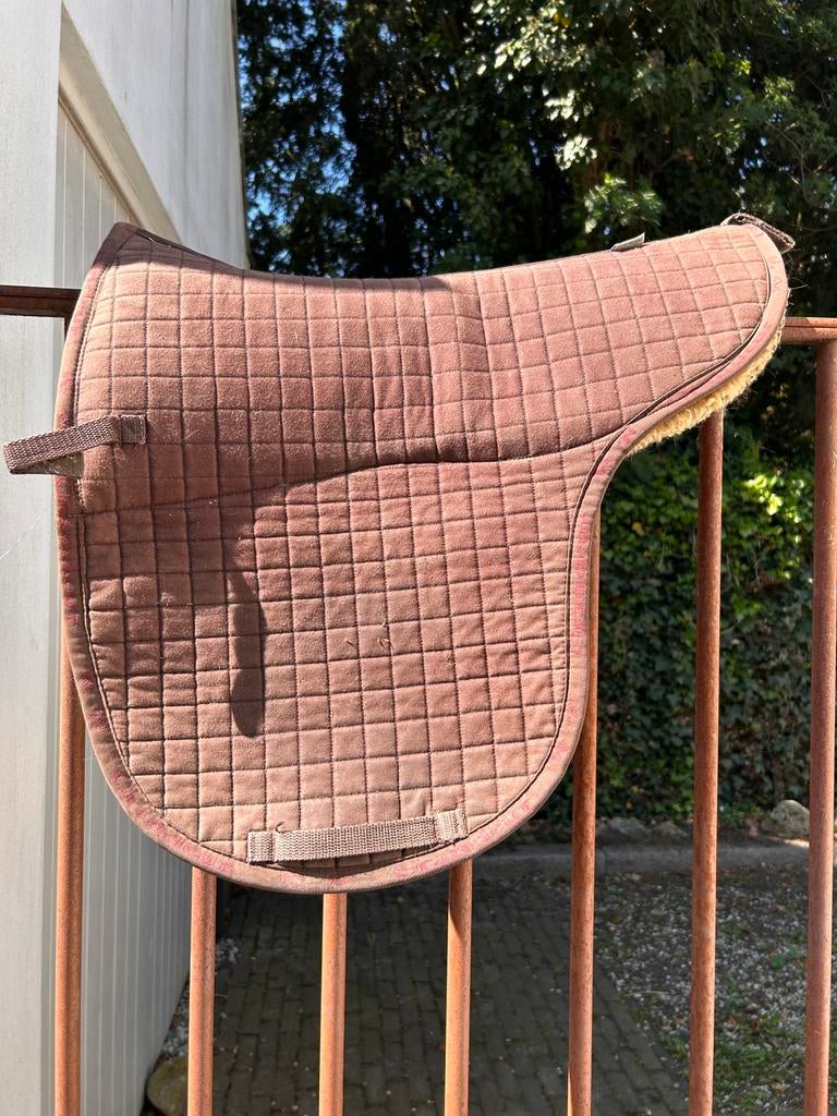 Grandeur pad met inlages, Dieren en Toebehoren, Paarden en Pony's | Dekens en Dekjes, Full (L), Gebruikt, Overige merken, Ophalen of Verzenden