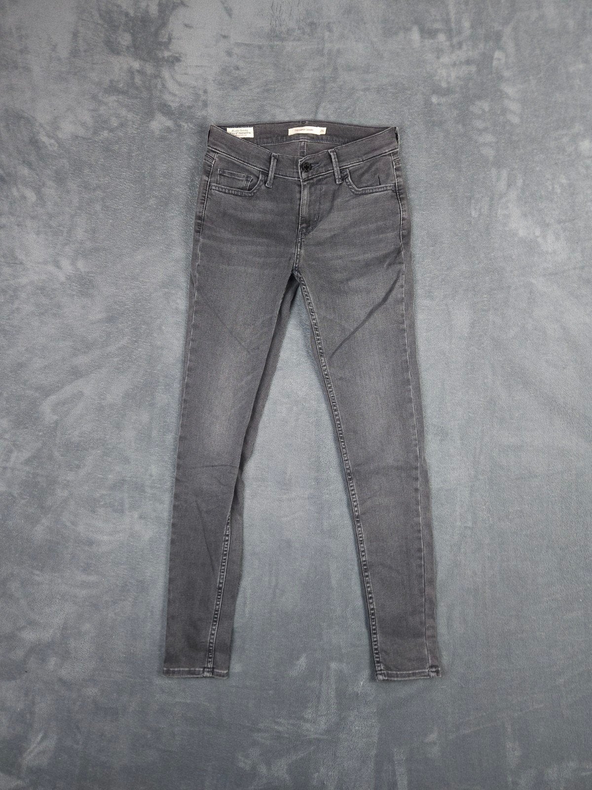 Levis 710 Super Skinny W26 Zwart Broek Jeans Denim- 
Staat:, ., Zwart, Ophalen of Verzenden, Zo goed als nieuw