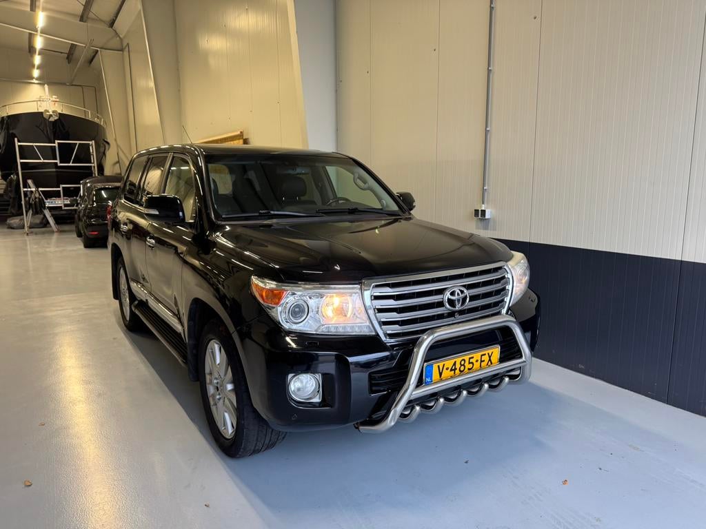 Toyota landcruiser 4.5 V8, Auto's, Toyota, Automaat, Euro 5, 2755 kg, Zwart