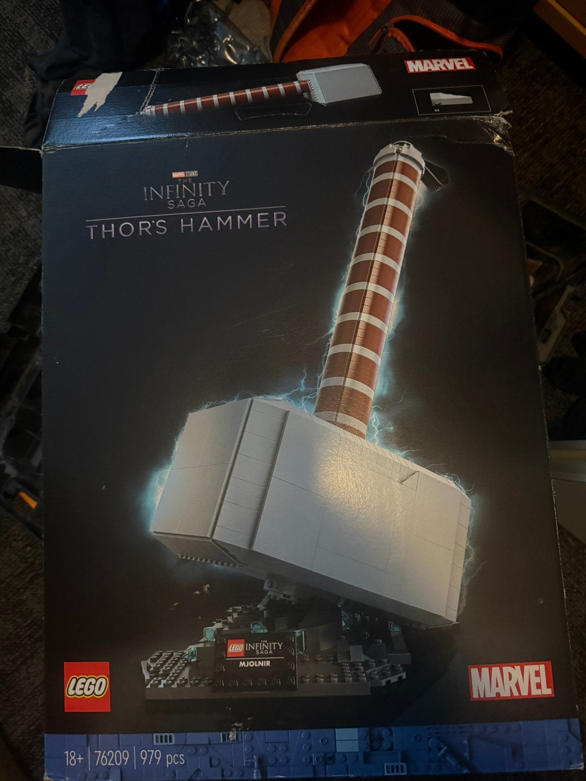 Lego THORS HAMMER, Ophalen of Verzenden, Zo goed als nieuw