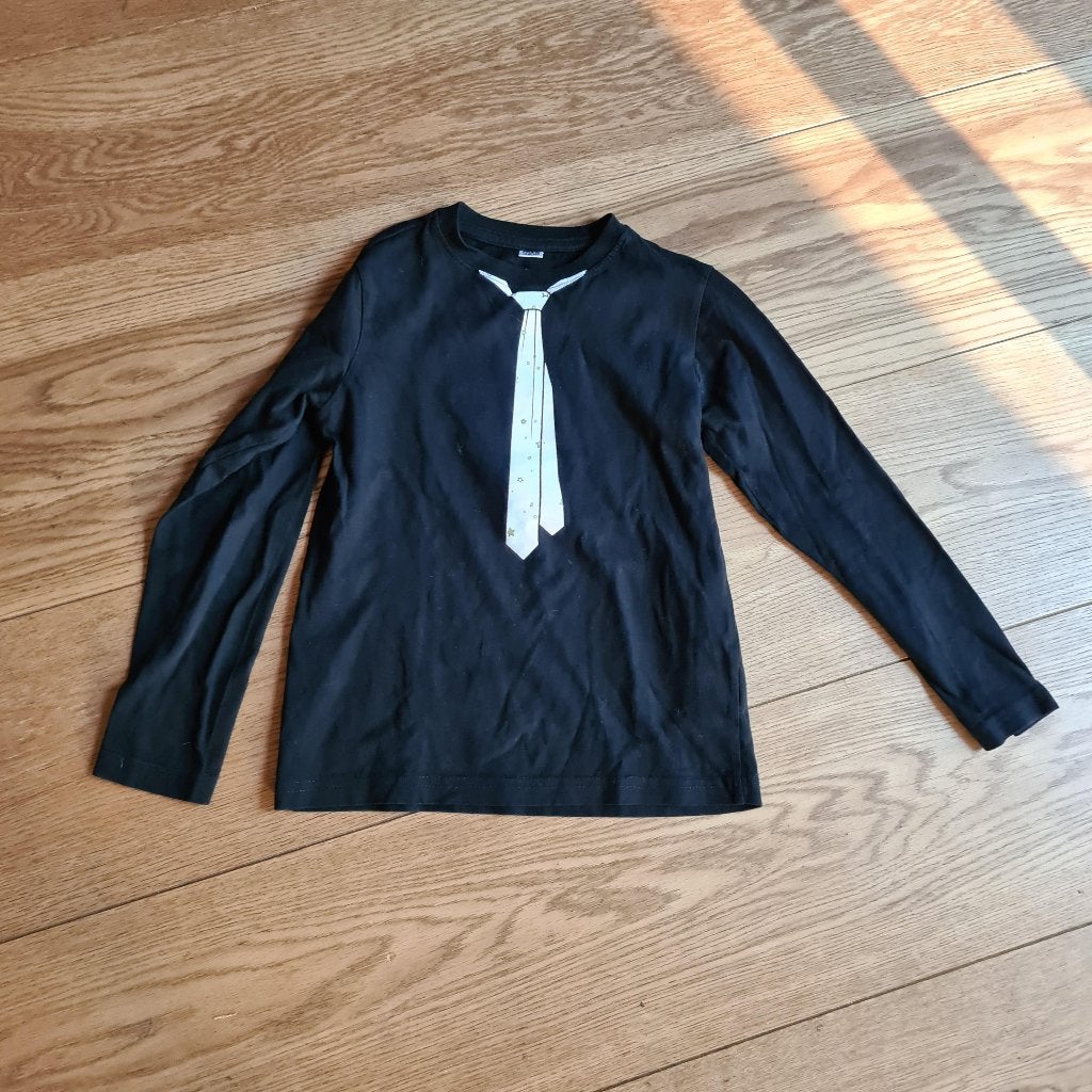 Longsleeve shirt stropdas van Zeeman maat 122-128., Ophalen of Verzenden, Gebruikt, Jongen, Shirt of Longsleeve
