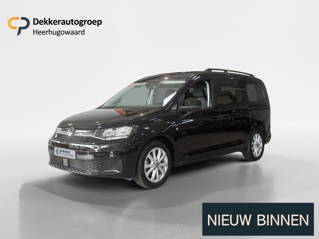 Volkswagen Caddy Maxi 1.5 TSI 7p Stoelverw. Trekhaak, Auto's, Volkswagen, 1556 kg, Stof, Euro 6, 4 cilinders