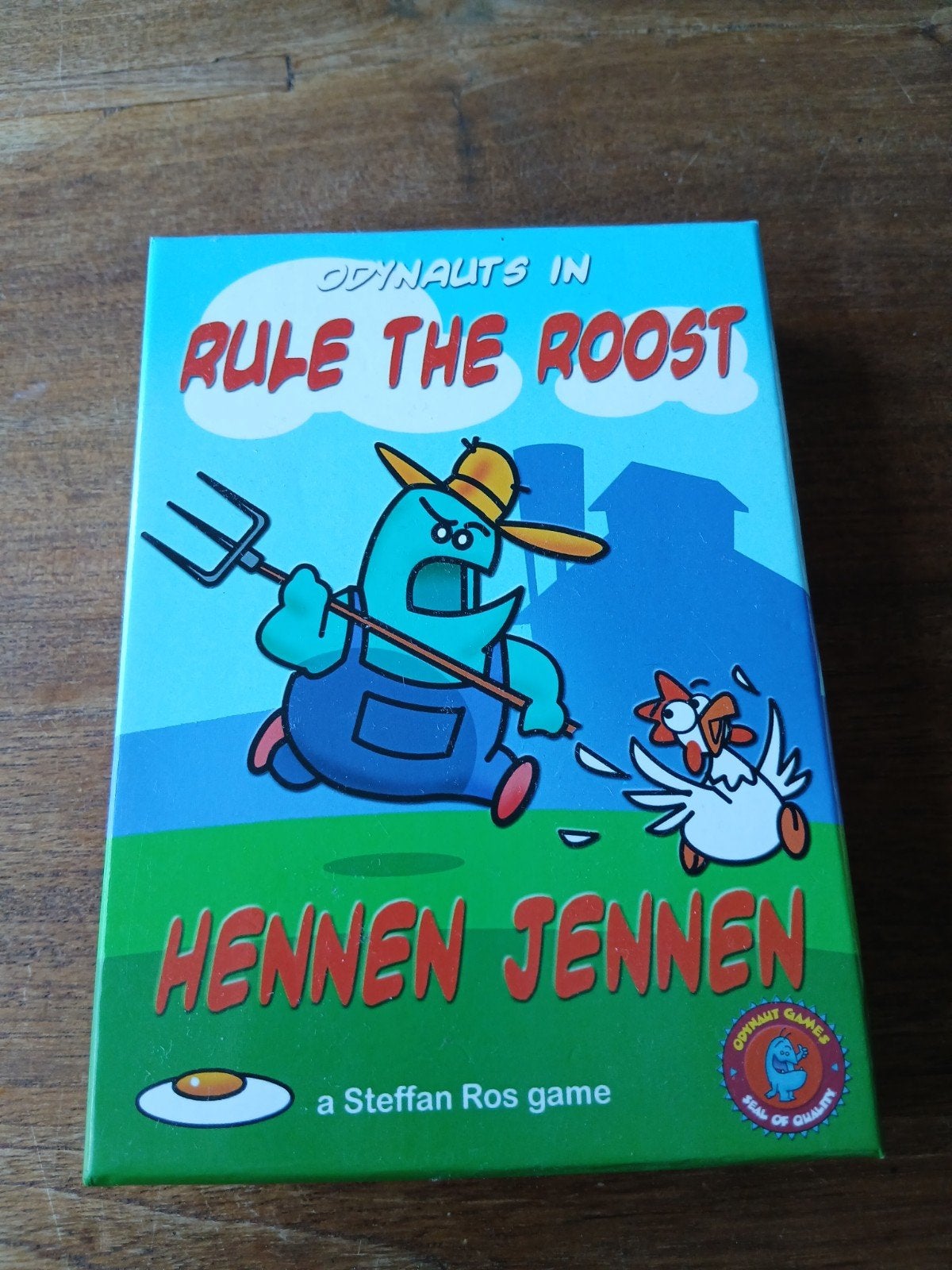 Odynauts in Rule the Roost: Hennen Jennen bordspel, Drie of vier spelers, Ophalen of Verzenden, Gebruikt, Odynaut Games