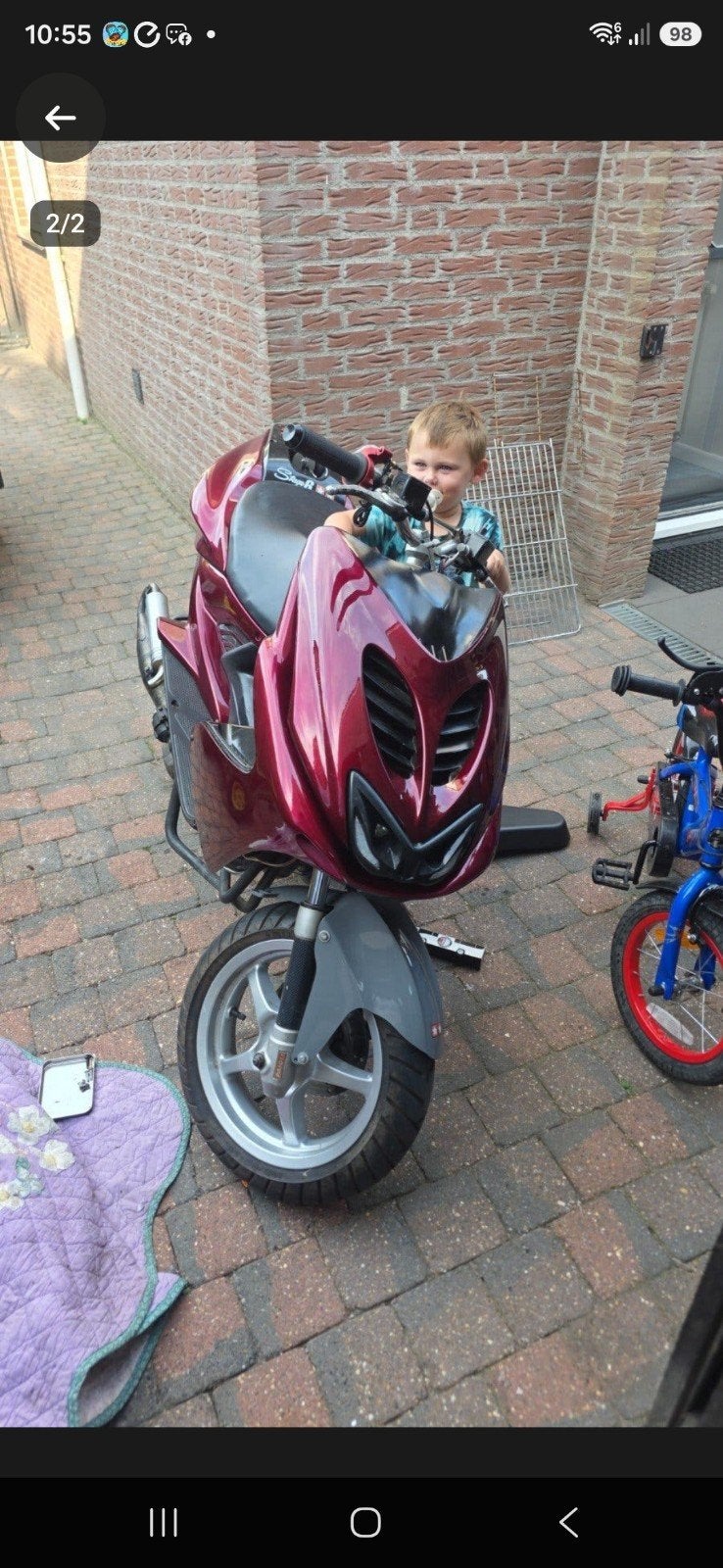 Snelle Scooter met 70cc Stage 6 Cilinder - 125+ km/u, Ophalen of Verzenden, Zo goed als nieuw, Cilinder, Overige merken