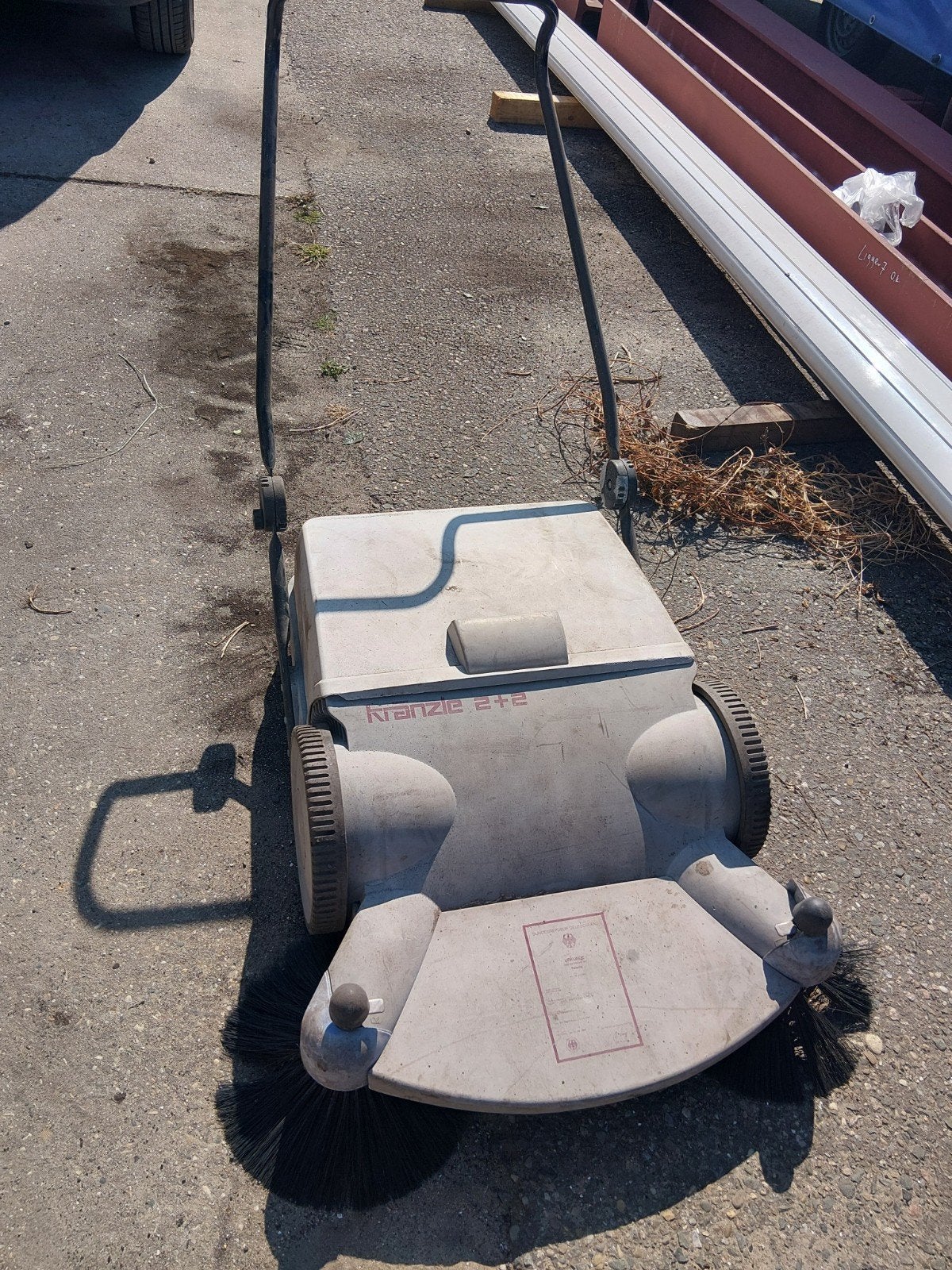 Kranzle 2+2 veegmachine, Ophalen, Gebruikt