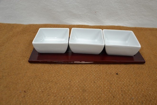 Mooie Serveerset / Tapasset, Ophalen of Verzenden, Overige stijlen, Aardewerk, Schaal of Schalen