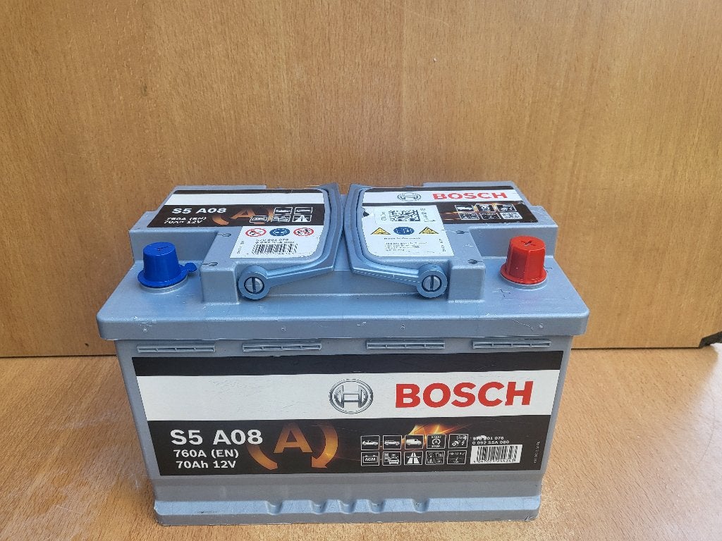Battery BOSCH AGM S5 12V--70Ah--760A Start--Stop, Ophalen of Verzenden