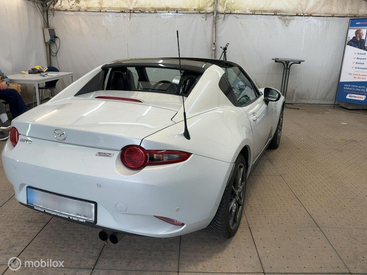 Mazda MX-5 RF 2.0 SkyActiv-G 160 GT-M Automaat Leer Navi Bos, Automaat, 1998 cc, Achterwielaandrijving, Zwart
