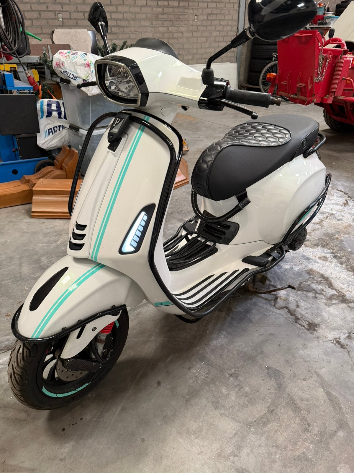 Zip teller custom Carbon kappen Malossi 80cc, Ophalen, Gebruikt, Overige modellen, Maximaal 45 km/u