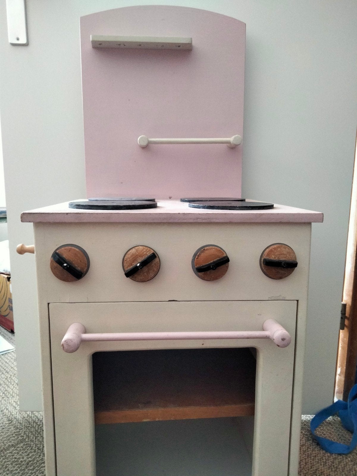 Houten speelkeuken met accessoires, Ophalen, Gebruikt, Hout, Speelkeuken