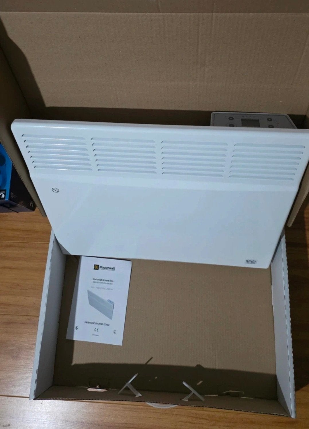 Elektrische convector Robuust Smart Eco 1000W - Nieuw, Verzenden, Nieuw, 800 watt of meer, Kachel
