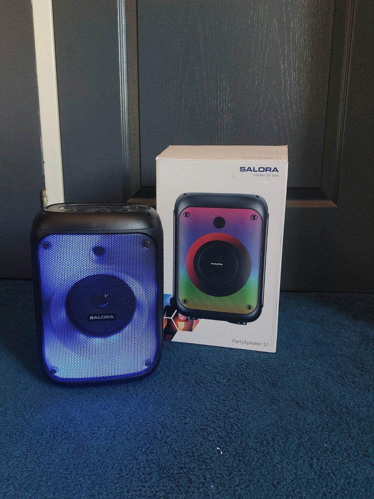 Salora PartySpeaker S1, Audio, Tv en Foto, Radio's, Zo goed als nieuw, Ophalen of Verzenden