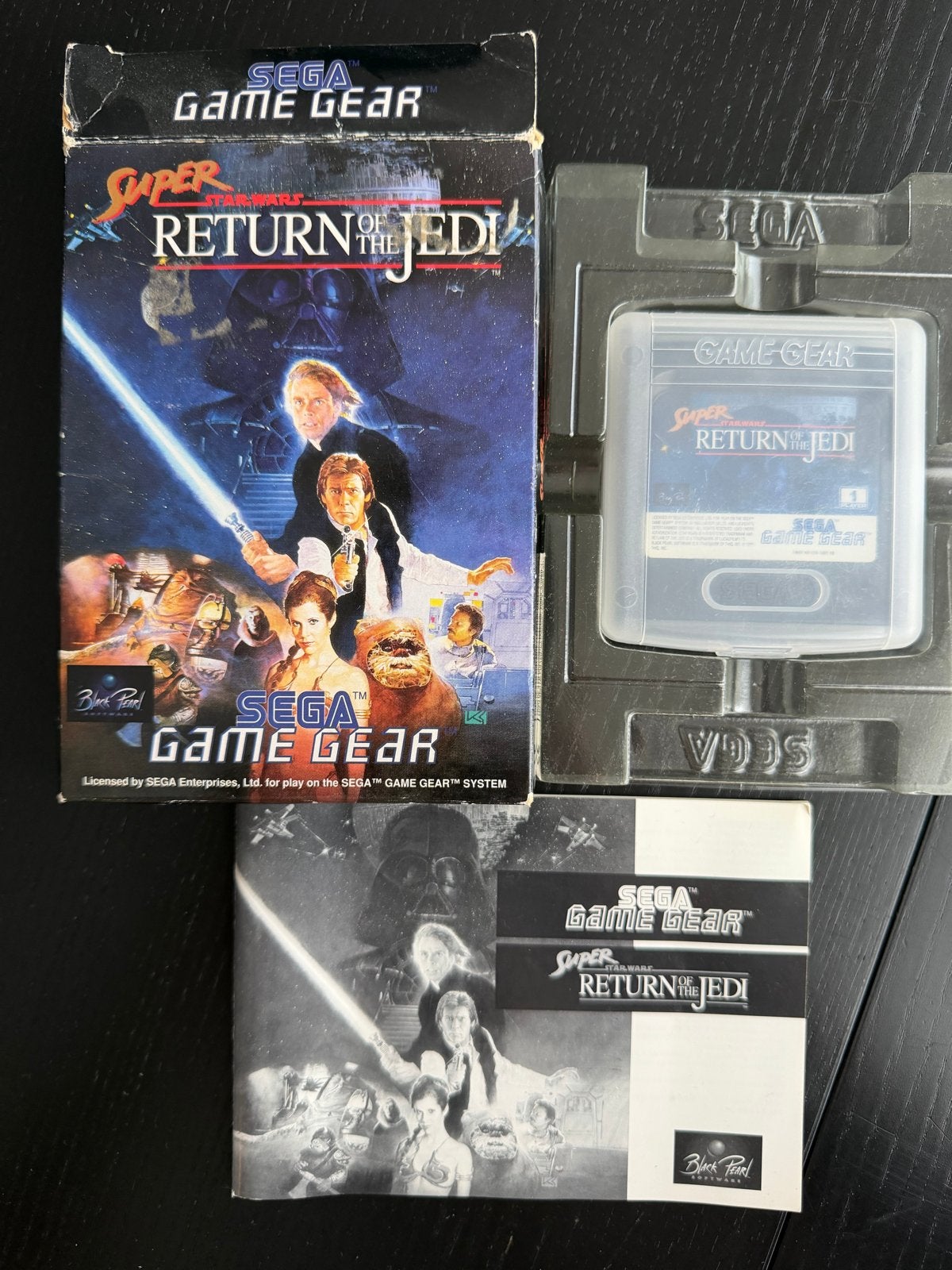 Sega Game Gear Star Wars Return of the Jedi Compleet, Avontuur en Actie, Game Gear, 1 speler, Ophalen of Verzenden