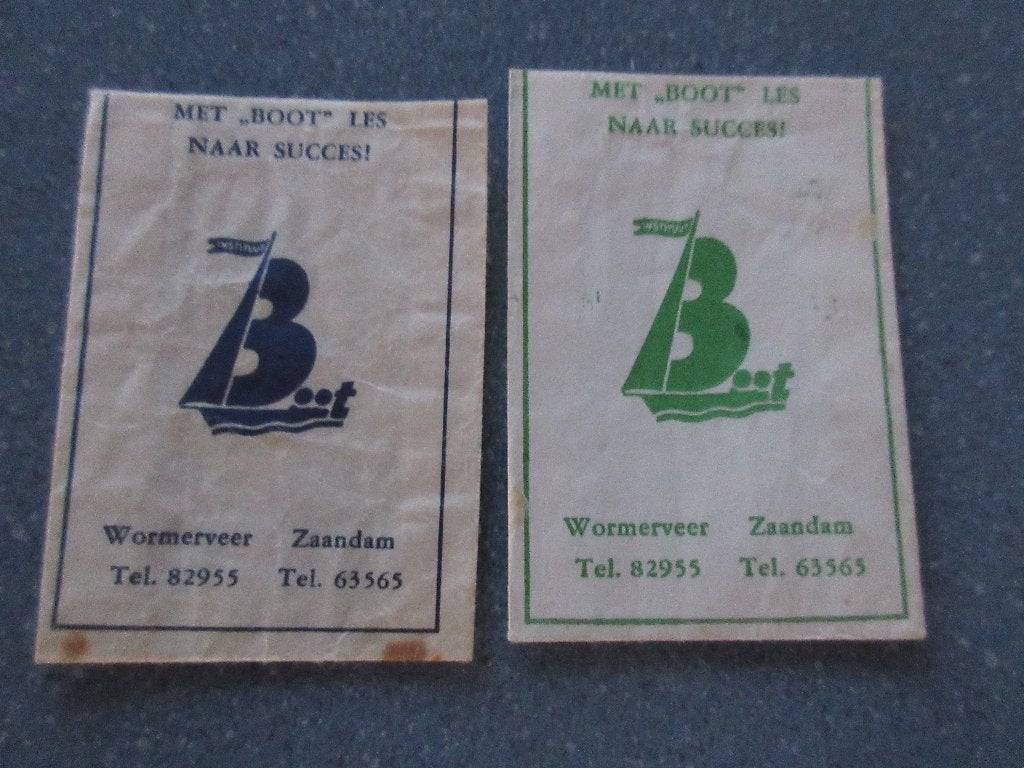Wormerveer/Zaandam, met "Boot" les naar succes, Verzenden, Nederland