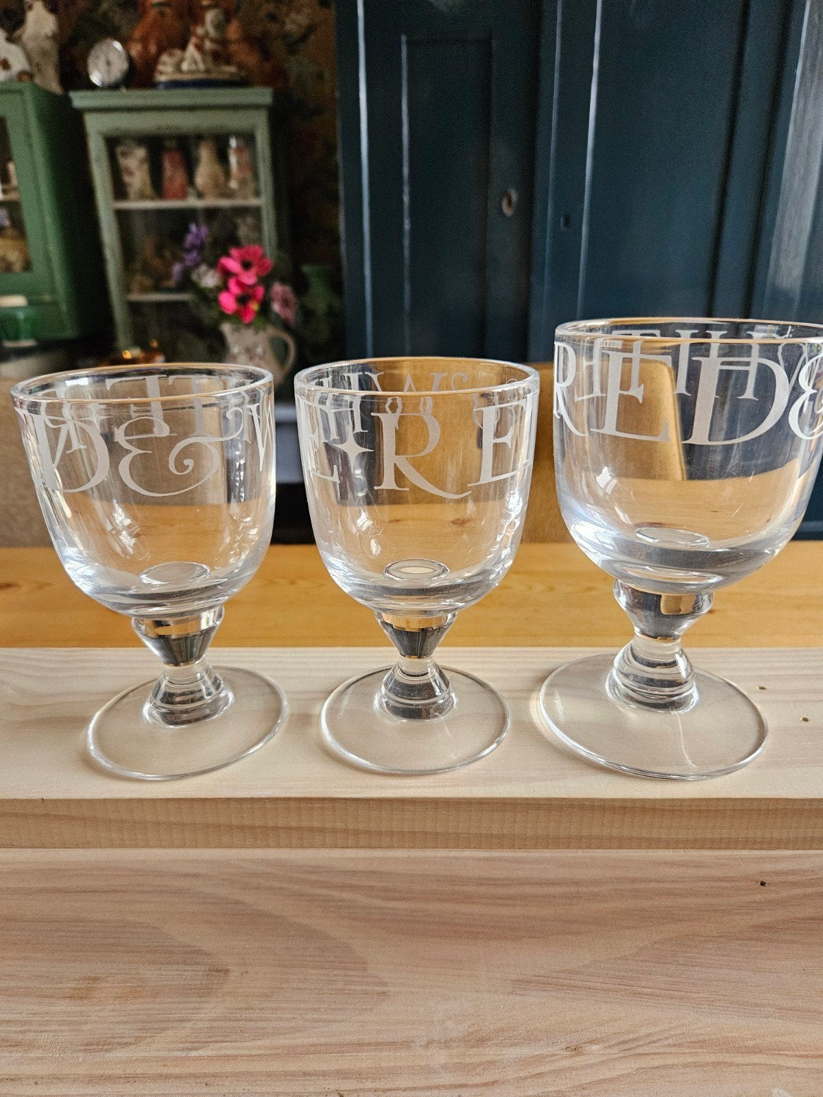 emma bridgewater glazen, Ophalen of Verzenden, Glas, Overige stijlen, Glas of Glazen