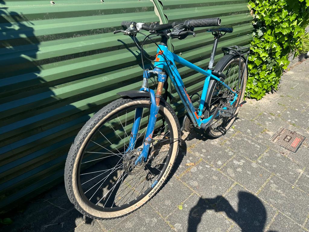 Cube aim maat M, Gebruikt, Versnellingen, Schijfrem, Ophalen