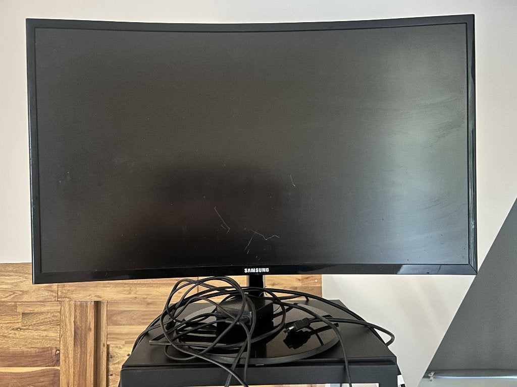Samsung 27 inch Curved Monitor, Computers en Software, Monitoren, Gebruikt, 60 Hz of minder, HDMI, VGA, Gaming, Curved, VA, Full HD