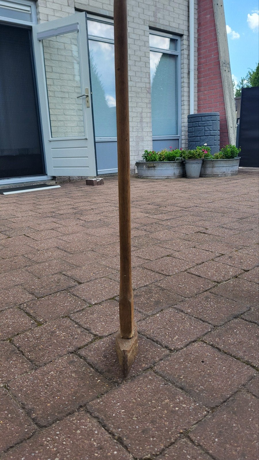 Degelijke kloofbijl met houten steel, Ophalen, Gebruikt, Hamer, Overige merken