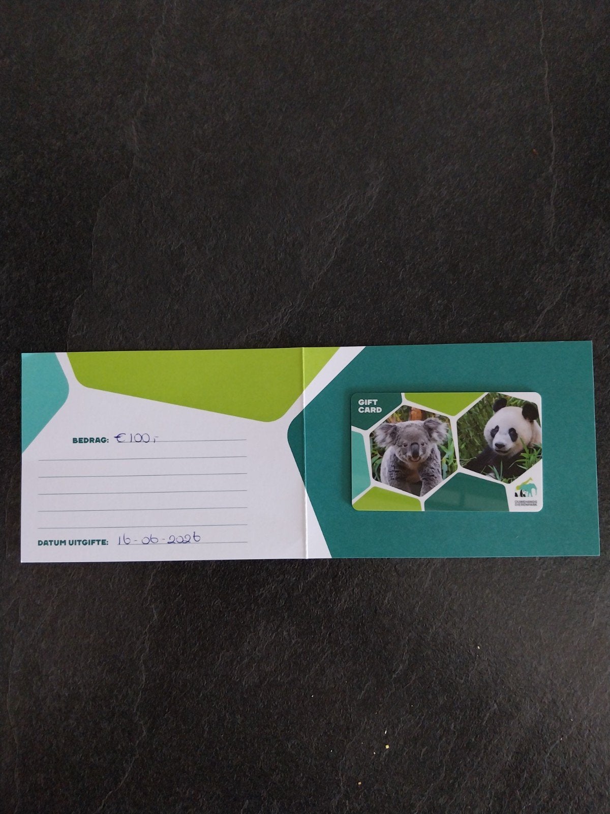 Cadeaukaart Ouwehands Dierenpark, Tickets en Kaartjes, Eén persoon, Cadeaubon