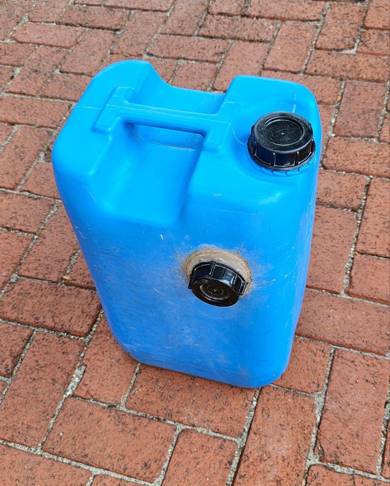 UN Jerrycan Afvalwater Caravan/Camper (Dikke Kwaliteit), Ophalen, Gebruikt