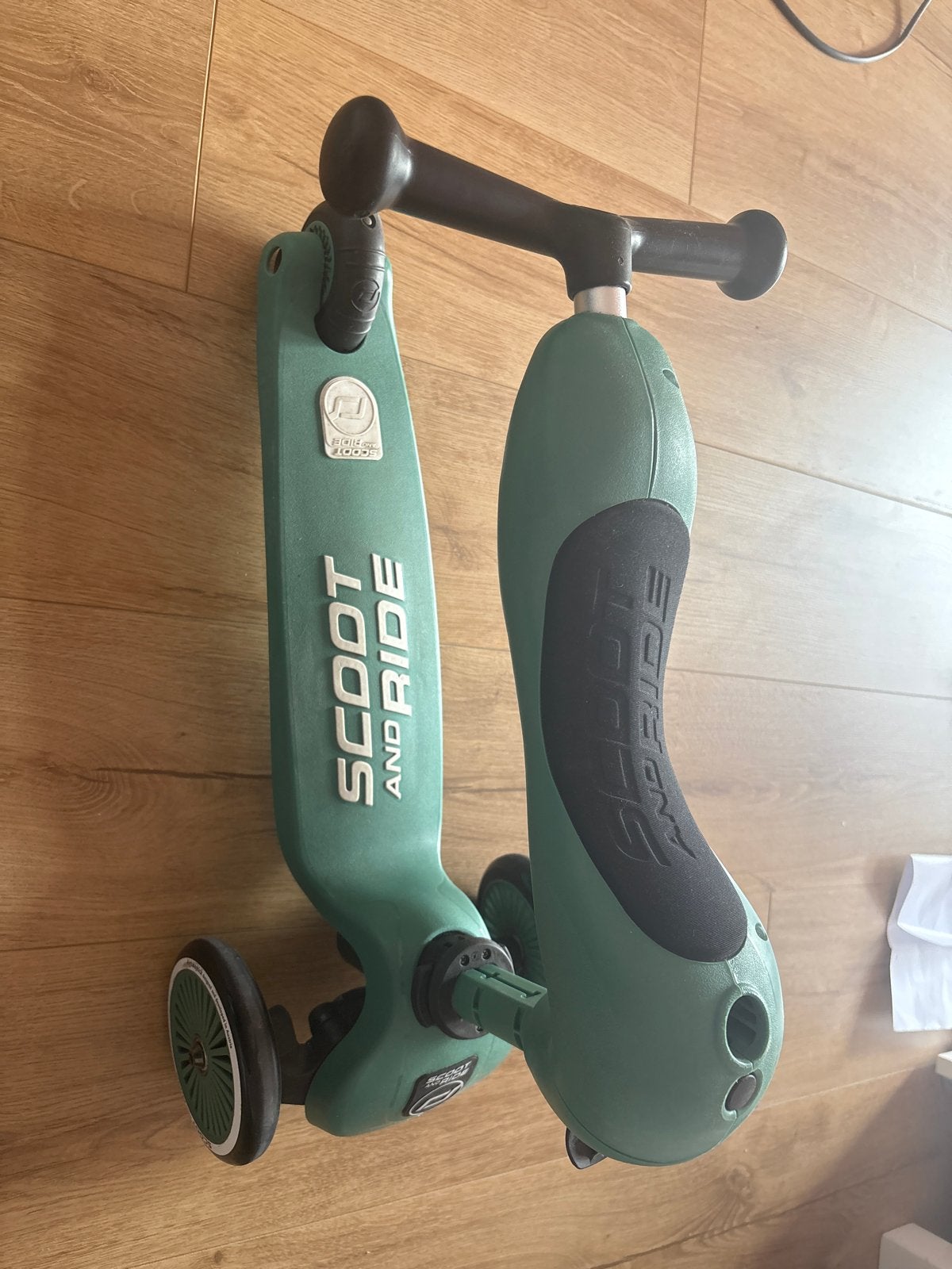 Scoot and Ride Highwaykick 1 - 2-in-1 step en loopfiets, Ophalen of Verzenden, Gebruikt, Gewone step