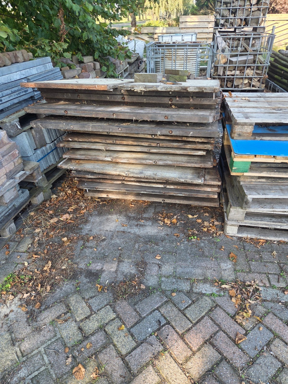 Steenschotten 2 pallets vol, Doe-het-zelf en Verbouw, Ophalen, Overige typen, Minder dan 2 meter