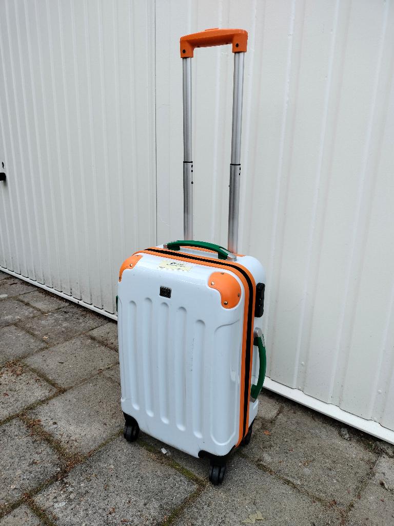 Rolkoffertjes Postcodeloterij, 50 tot 60 cm, Hard kunststof, Zo goed als nieuw, 35 tot 45 cm