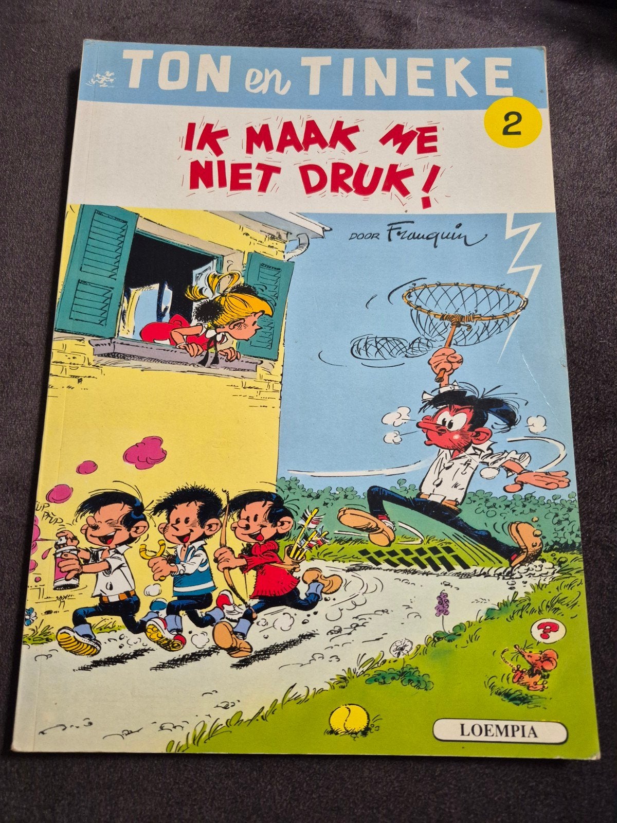 Ton en Tineke - Ik maak me niet druk! (1989, nr 2), Eén stripboek, Ophalen of Verzenden, Zo goed als nieuw