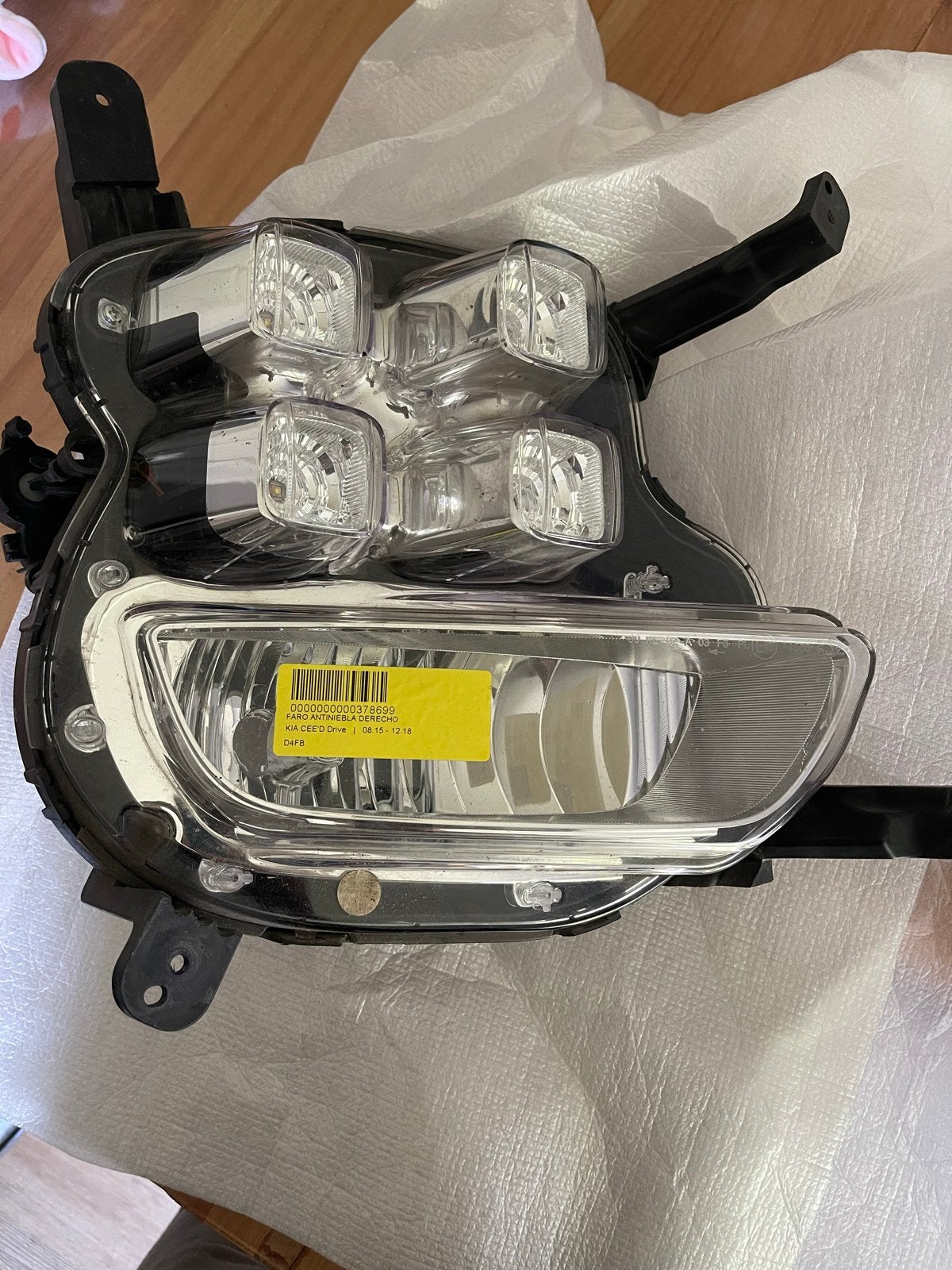 Mistlamp rechts voor Kia Cee'd Drive 2015-2018, Ophalen of Verzenden, Gebruikt, Kia