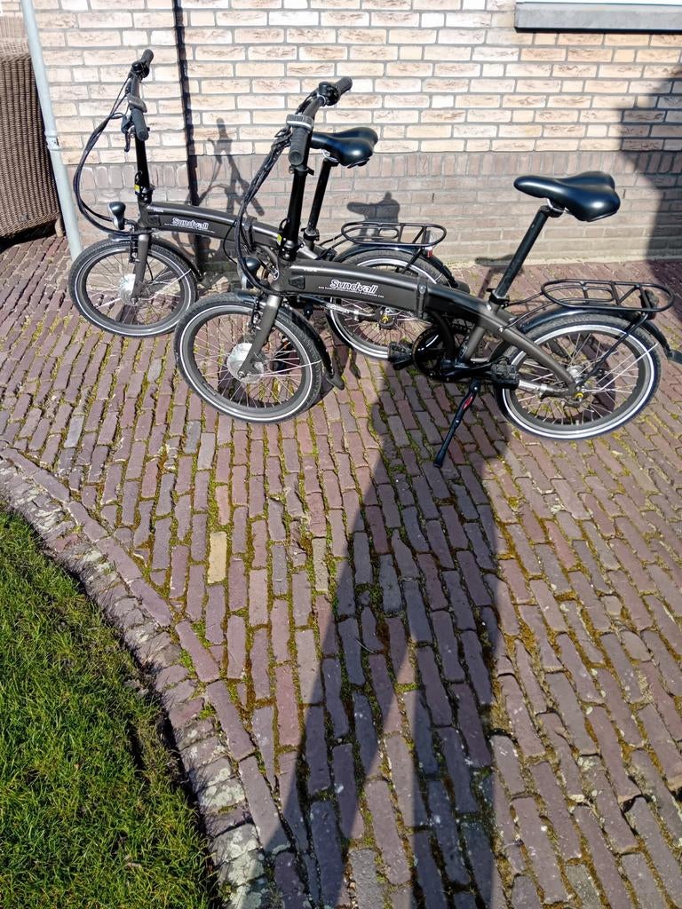Elektrische Vouwfietsen prijs per fiets, 20 inch of meer, Gebruikt, Versnellingen, Totaal opvouwbaar