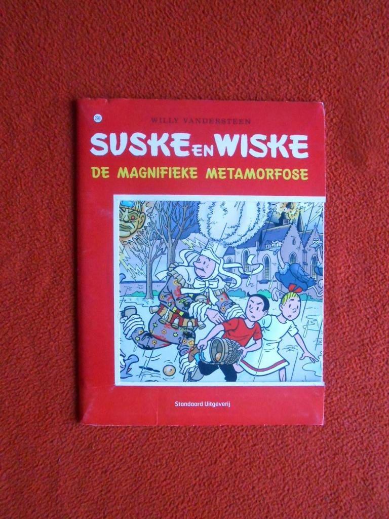Suske en Wiske 296: 1e druk met extra omslagmap, Eén stripboek, Ophalen of Verzenden, Zo goed als nieuw