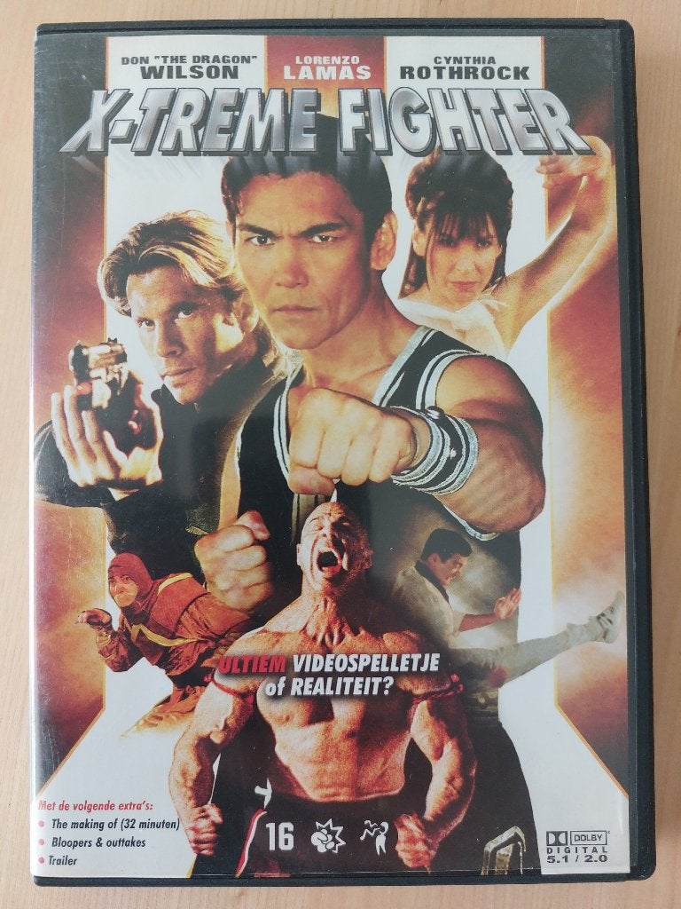 DVD X-Treme Fighter (2004) Lorenzo Lamas, Don Wilson, Ophalen, Alle leeftijden, Nederlands, Gebruikt