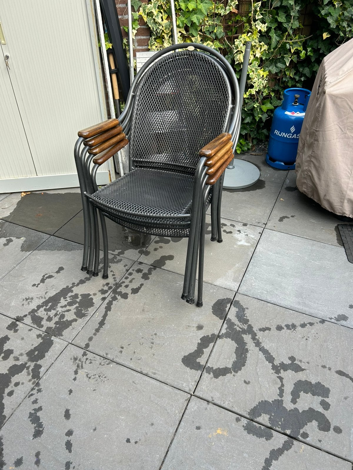 Royal garden tuiset, Tuin en Terras, Tuinstoelen, Ophalen, Zo goed als nieuw, Metaal