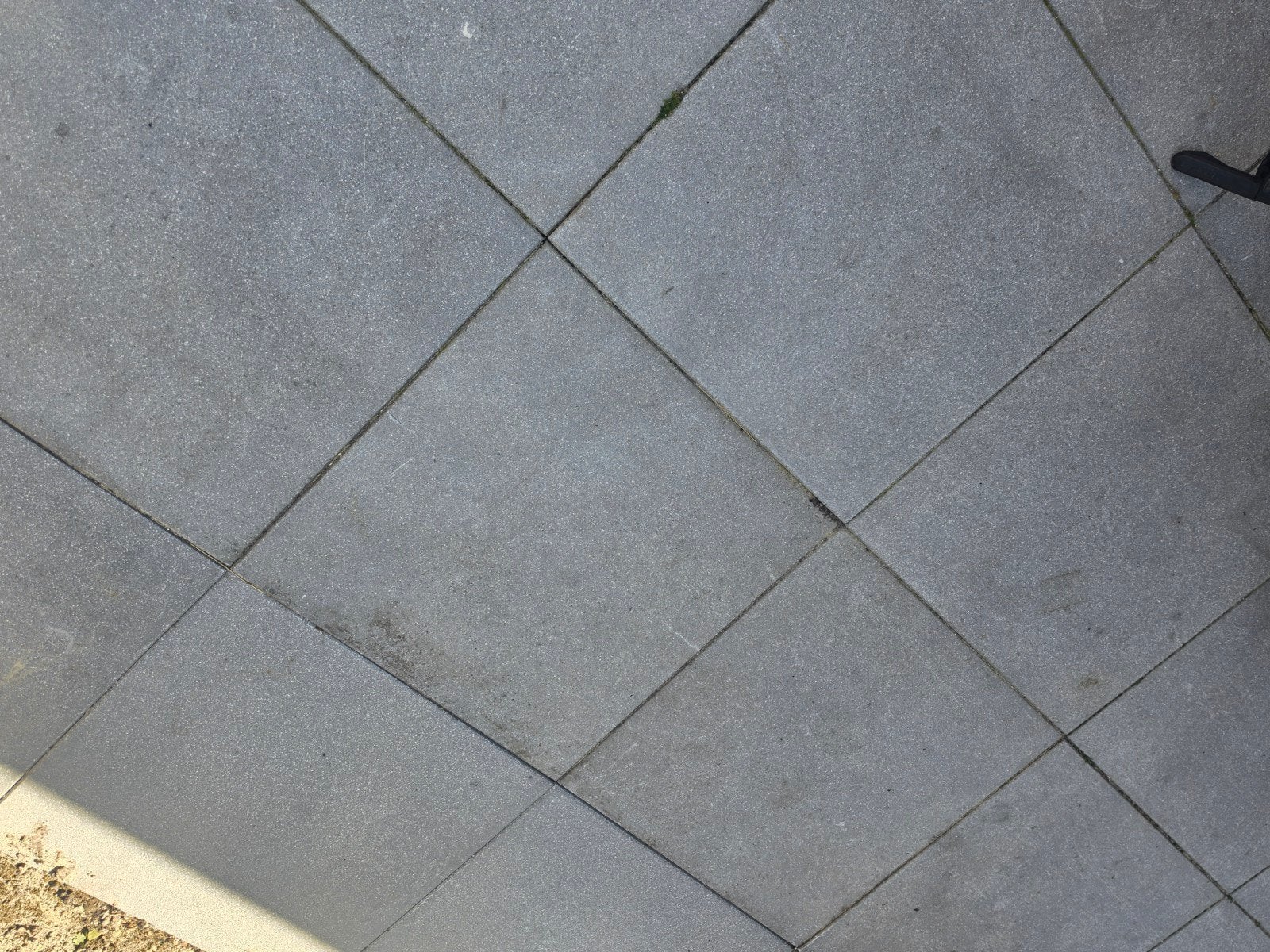 Tuintegels grijs 60x60 cm, Ophalen, Gebruikt, Beton, Terrastegels