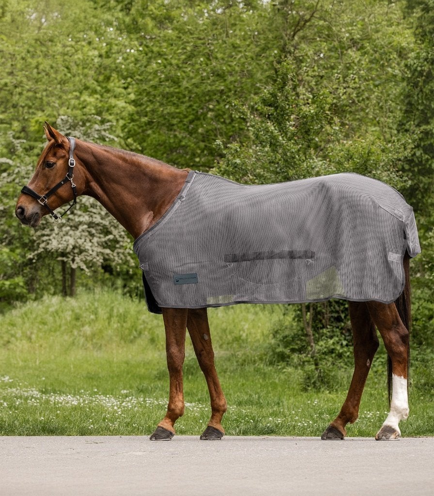 WH Comfort-vliegendeken met buikflap grijs125/175 en 155/205, Overige merken, La frontiere ruitersport, Nieuw, Ophalen of Verzenden