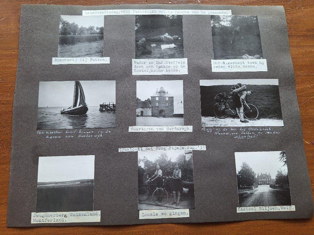 Fotoblad 1935 Putten Harderwijk Velp Oldebroek Delden Drunen, Verzenden, 1920 tot 1940, Gelderland