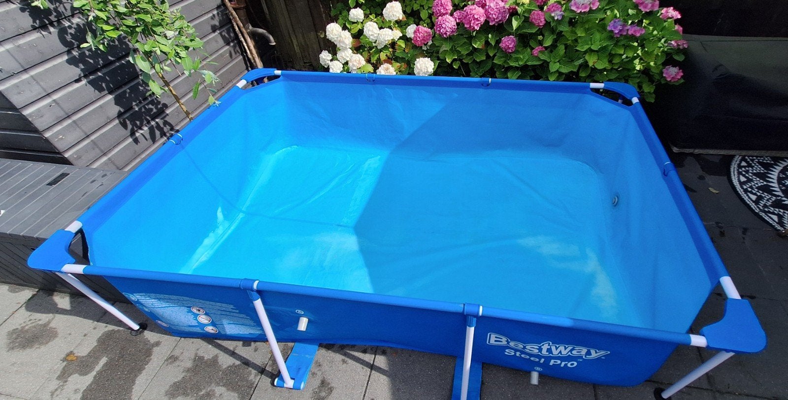 Bestway Steel Pro Opzetzwembad met filterpomp 2.59m x 1.70m, Ophalen, Gebruikt, Opzetzwembad, 200 tot 400 cm