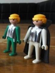 vintage Playmobil poppetjes met een b, Ophalen of Verzenden, Gebruikt