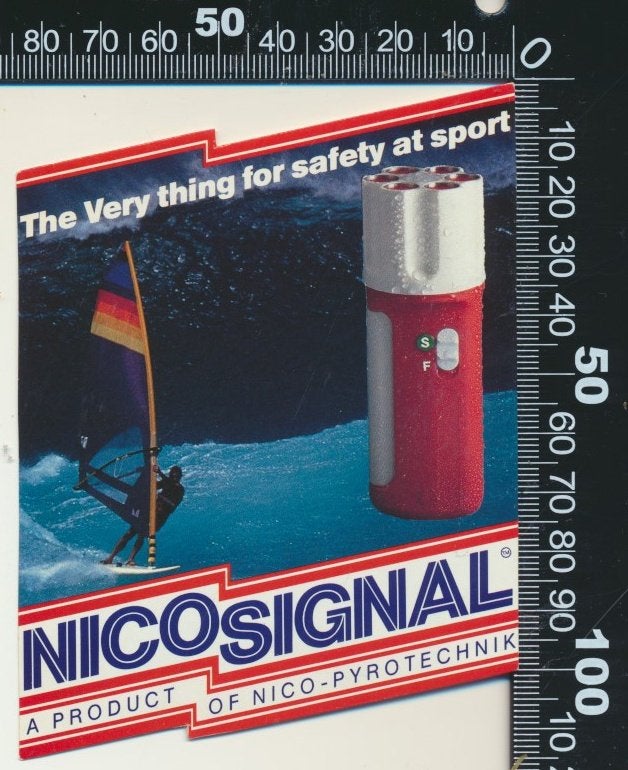 Sticker: Nico Signal (3), Verzenden, Zo goed als nieuw, Bedrijf of Vereniging
