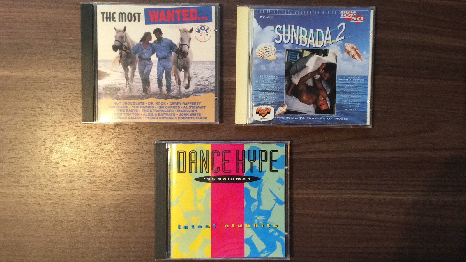 CD jaren 90 Sunbada - Dance Hype - The Most Wanted, Cd's en Dvd's, Ophalen of Verzenden, Zo goed als nieuw