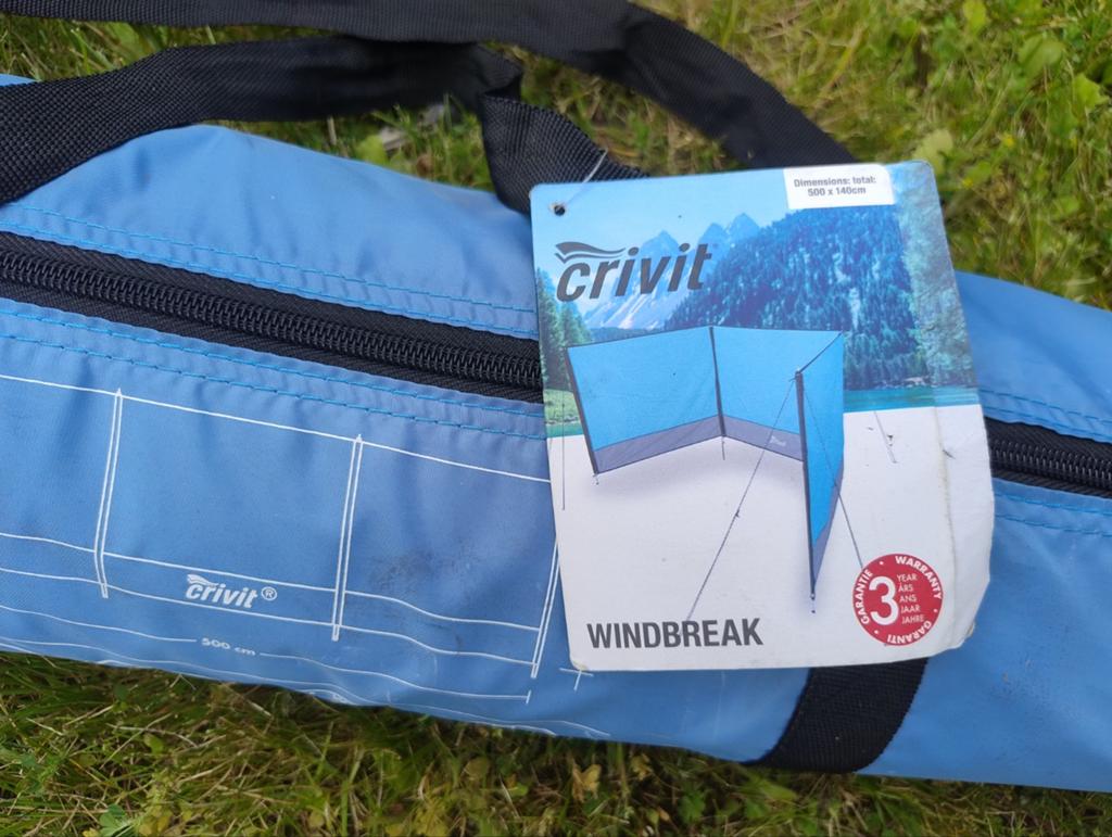 Crivit windscherm ongebruikt, Ophalen of Verzenden, Nieuw