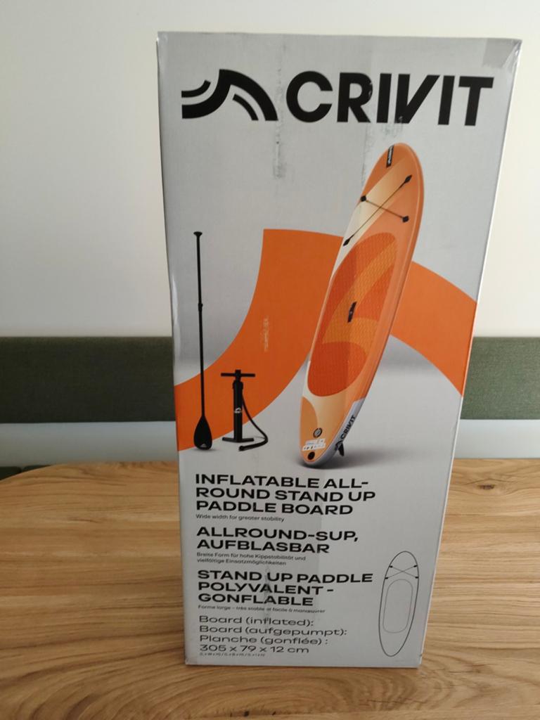 Nieuw Crivit Opblaasbaar All-Round SUP Board Set, Watersport en Boten, Ophalen of Verzenden, Nieuw, SUP-boards