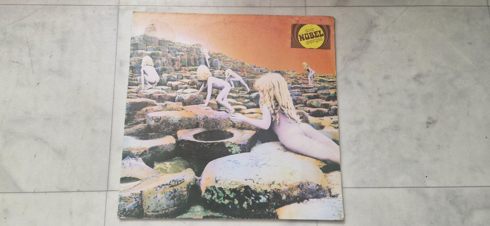 Led Zeppelin - Houses of the Holy LP VG/VG, Cd's en Dvd's, Vinyl | Pop, LP, Rock, Gebruikt, Originele persing