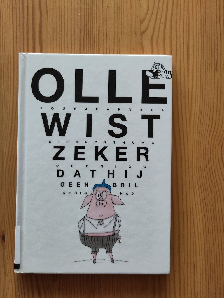 Olle wist zeker dat hij geen bril nodig had, Gelezen, Non-fictie, Joukje Akveld, Ophalen of Verzenden