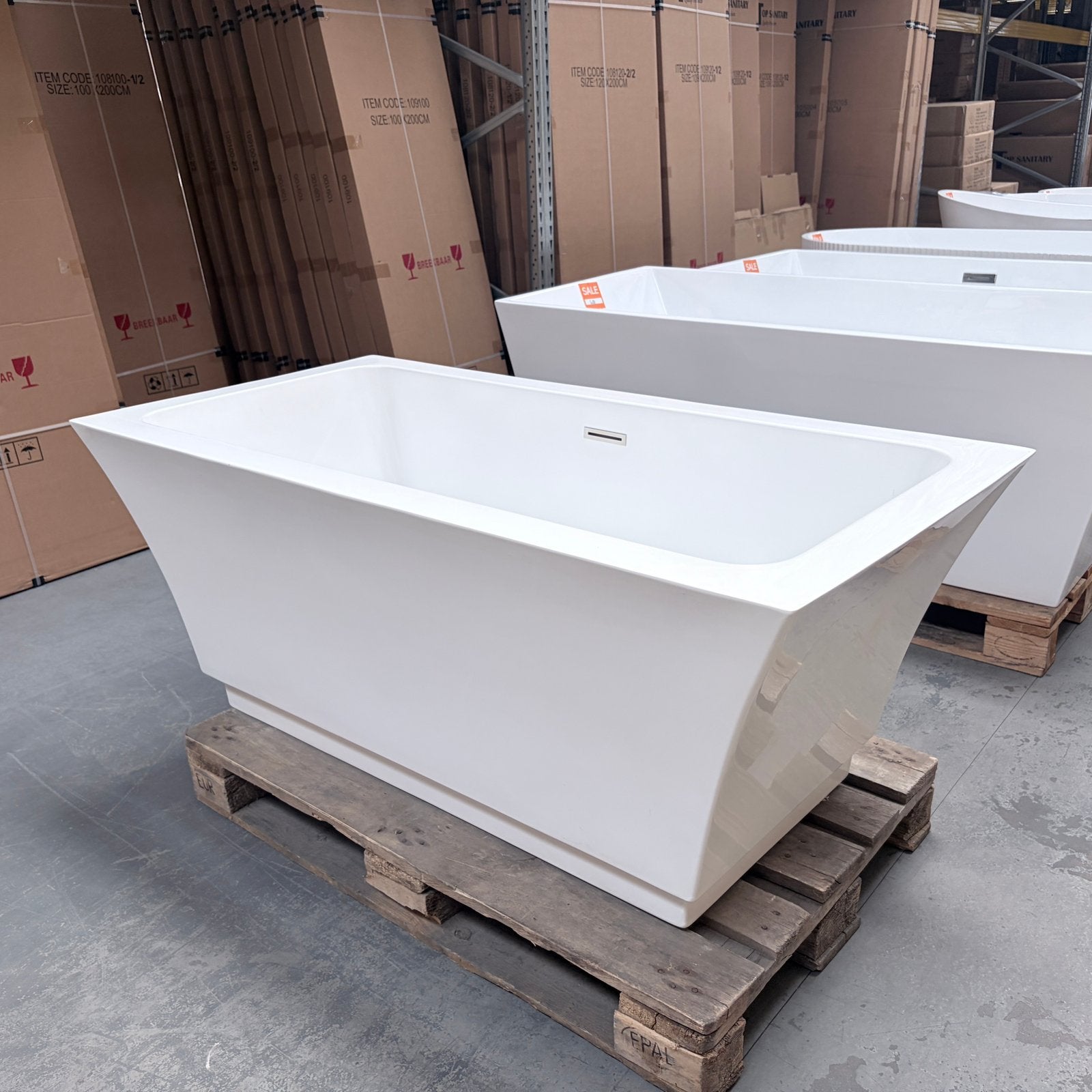 Vrijstaand Ligbad 150cm – Luxe Bad Actie Bad nr402, Ophalen, Nieuw
