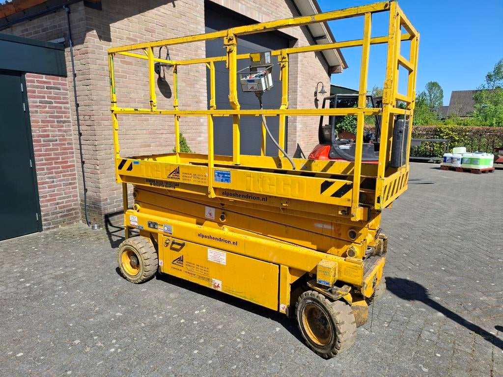 Schaar hoogwerker Iteco IG6084, Ophalen, Gebruikt