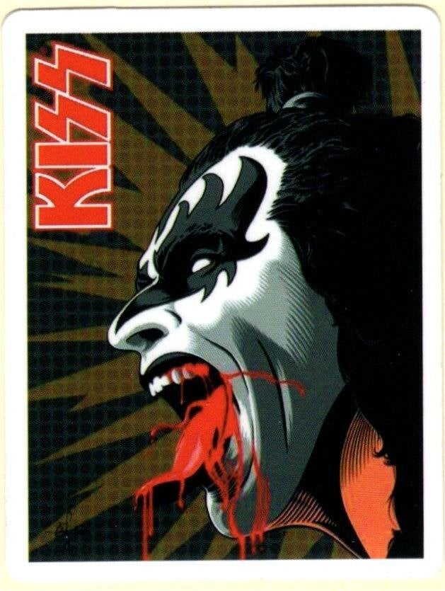Kiss sticker #10, Verzenden, Nieuw, Foto of Kaart